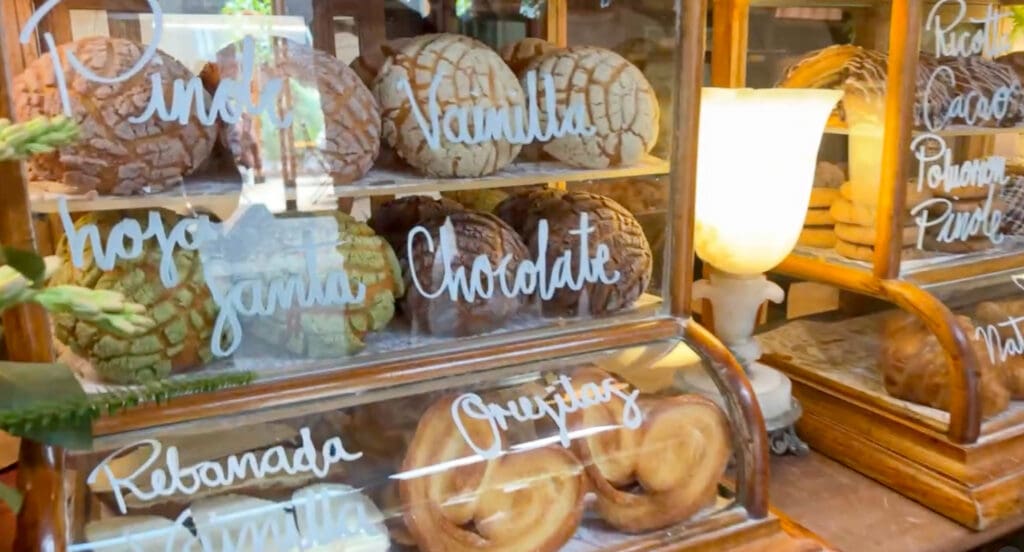 Pan Dulce on display.